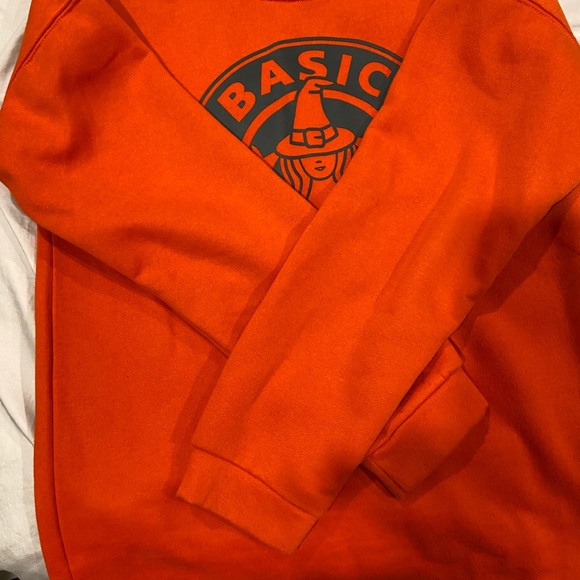 orange basic witch sweater - Picture 2 of 4